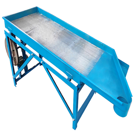 單層雙出口電動晃篩