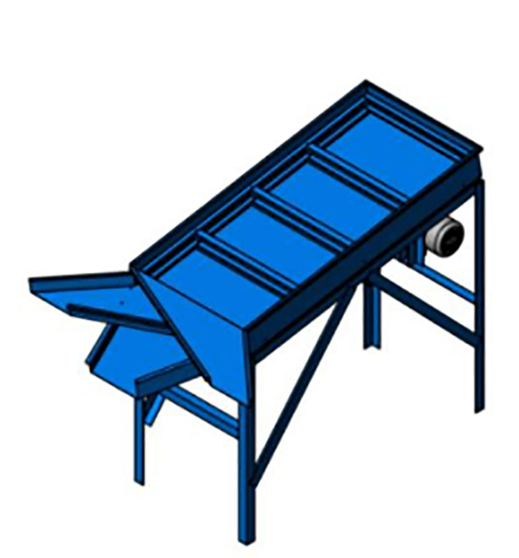 電動(dòng)篩 兩層篩網(wǎng)三出口